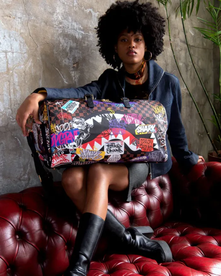 SHARKS IN PARIS THE RIZZ DUFFLE>SPRAYGROUND Discount