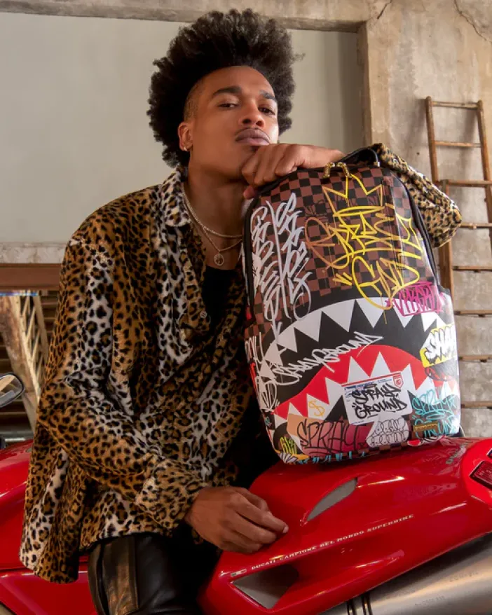 SHARKS IN PARIS THE RIZZ BACKPACK (DLXV)>SPRAYGROUND New
