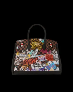 SHARKS IN PARIS THE RIZZ SPURKIN HANDBAG>SPRAYGROUND