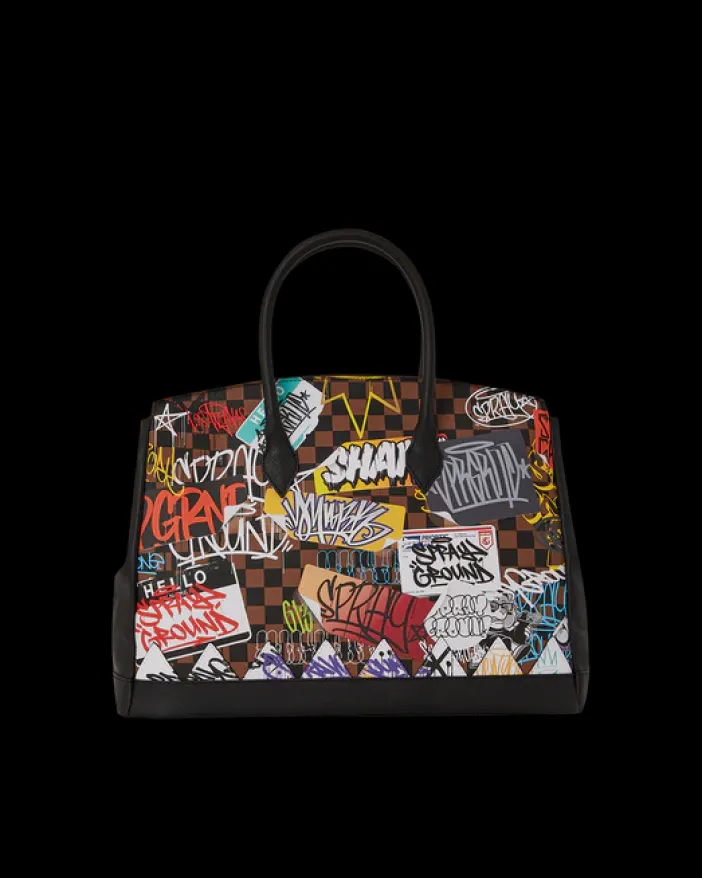 SHARKS IN PARIS THE RIZZ SPURKIN HANDBAG>SPRAYGROUND
