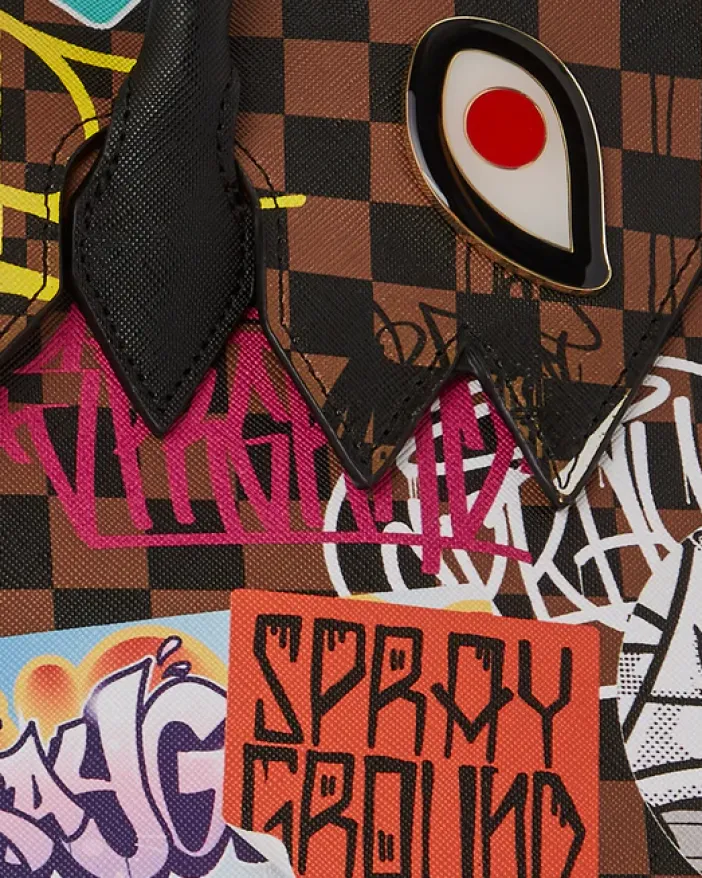 SHARKS IN PARIS THE RIZZ SPURKIN HANDBAG>SPRAYGROUND