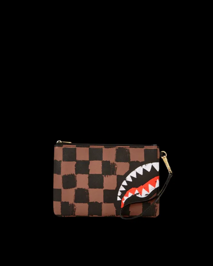 SHARKS IN PARIS VANQUISH CROSSOVER CLUTCH>SPRAYGROUND Hot