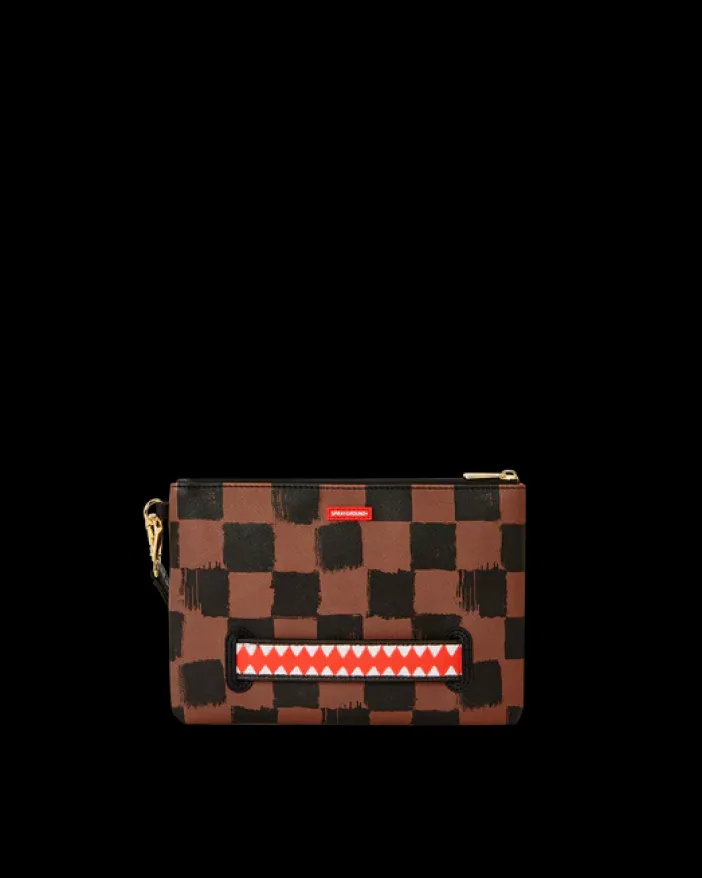 SHARKS IN PARIS VANQUISH CROSSOVER CLUTCH>SPRAYGROUND Hot