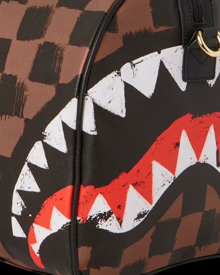 SHARKS IN PARIS VANQUISH DUFFLE>SPRAYGROUND