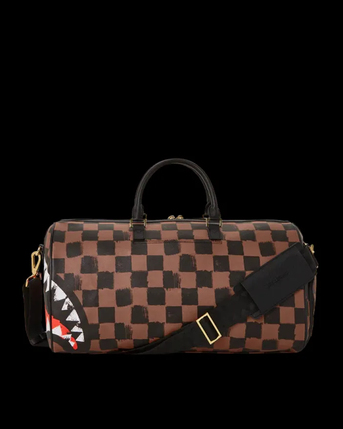 SHARKS IN PARIS VANQUISH DUFFLE>SPRAYGROUND