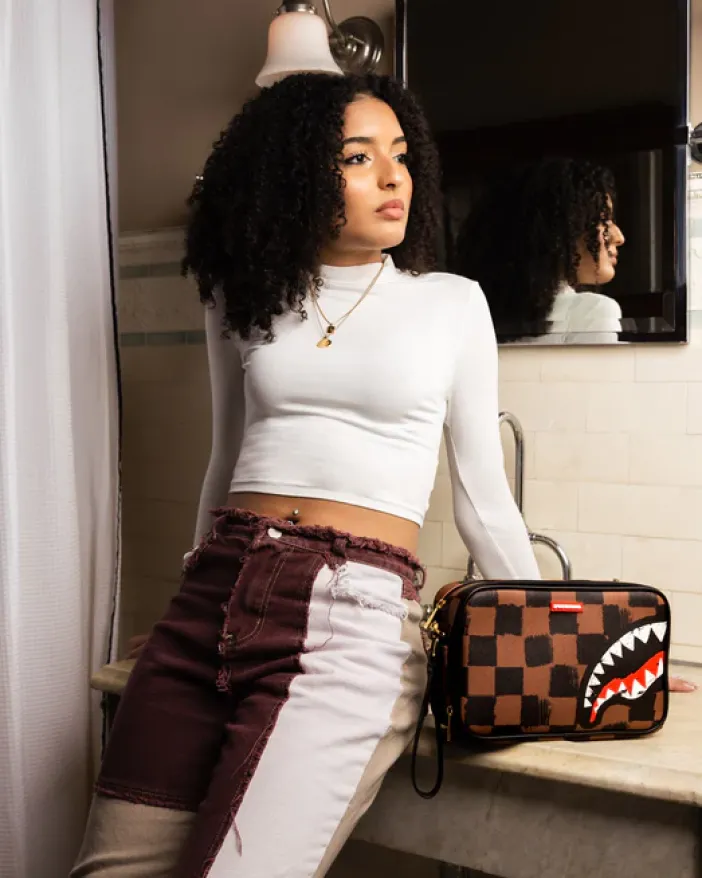 SHARKS IN PARIS VANQUISH TOILETRY BAG>SPRAYGROUND New