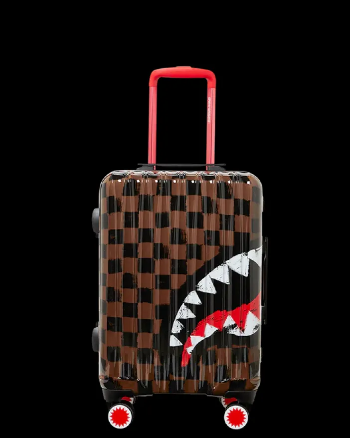 SHARKS IN PARIS VANQUISH SHARKNAUTICS HARDSHELL CARRY-ON LUGGAGE>SPRAYGROUND