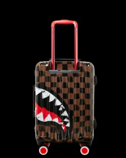 SHARKS IN PARIS VANQUISH SHARKNAUTICS HARDSHELL CARRY-ON LUGGAGE>SPRAYGROUND
