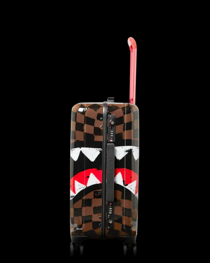 SHARKS IN PARIS VANQUISH SHARKNAUTICS HARDSHELL CARRY-ON LUGGAGE>SPRAYGROUND