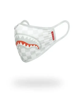 SHARKS IN PARIS (WHITE) FORM-FITTING MASK>SPRAYGROUND Outlet