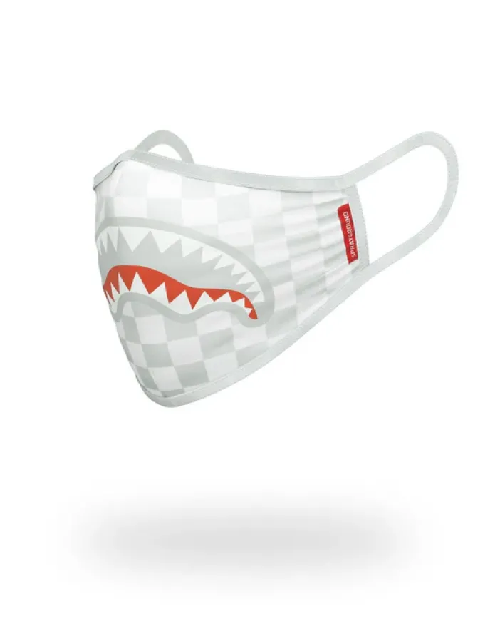 SHARKS IN PARIS (WHITE) FORM-FITTING MASK>SPRAYGROUND Outlet