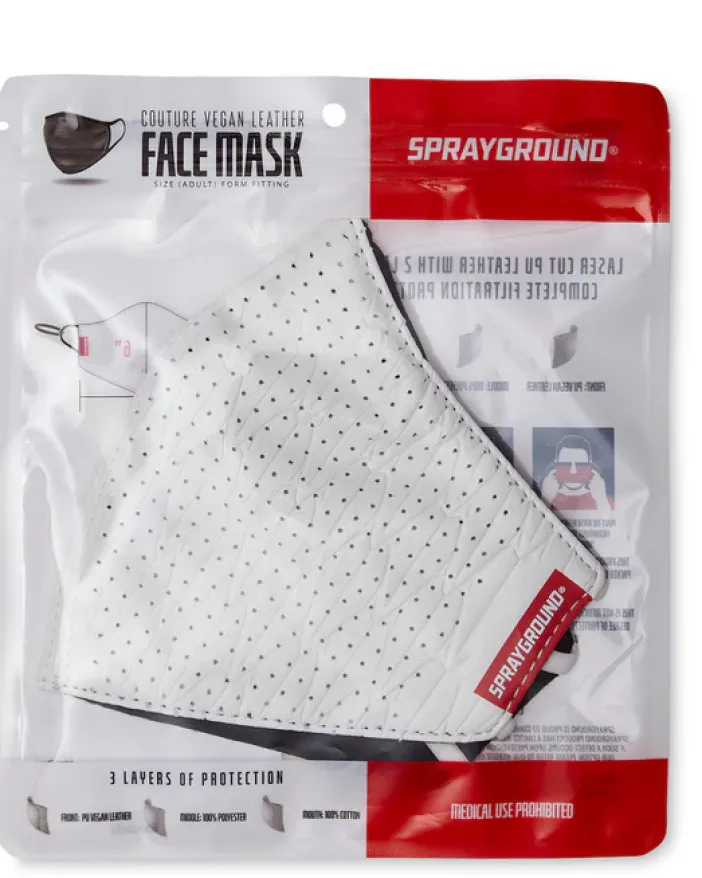 SHARKS OF THE WORLD VEGAN LEATHER FACE MASK>SPRAYGROUND Best