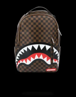 SLEEK SHARKS IN PARIS (BROWN)>SPRAYGROUND New
