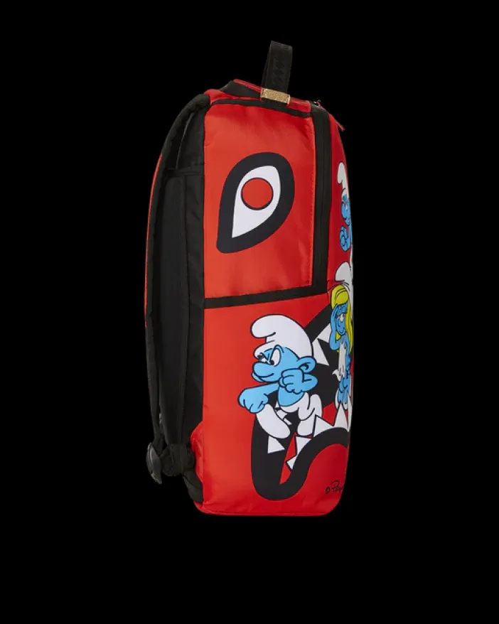 SMURFS SHARK BOUNCE BACKPACK>SPRAYGROUND New