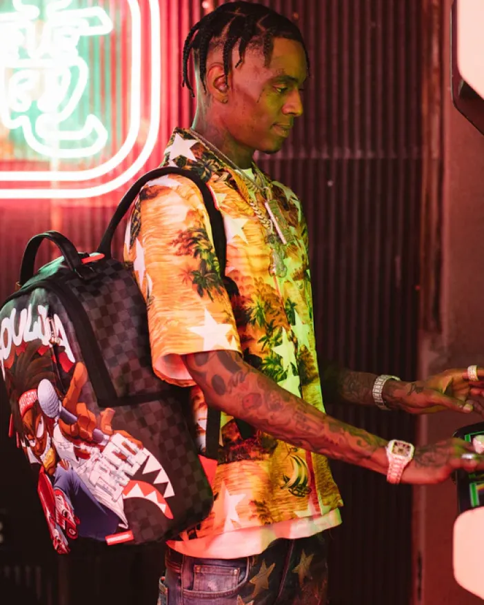 SOULJA BOY MAKE THE CROWD GO WILD DRACO>SPRAYGROUND Online