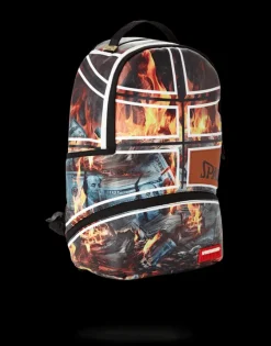 SPALDING X FIRE MONEY BACKPACK><noscript><img width=