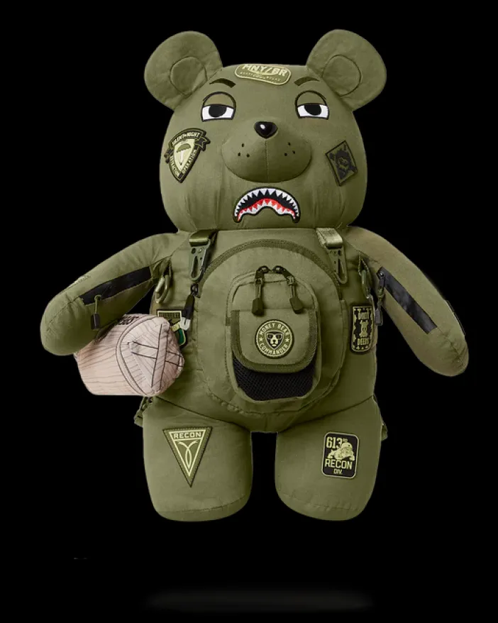 SPECIAL OPS FULL THROTTLE MONEYBEAR TEDDYBEAR BACKPACK>SPRAYGROUND Clearance