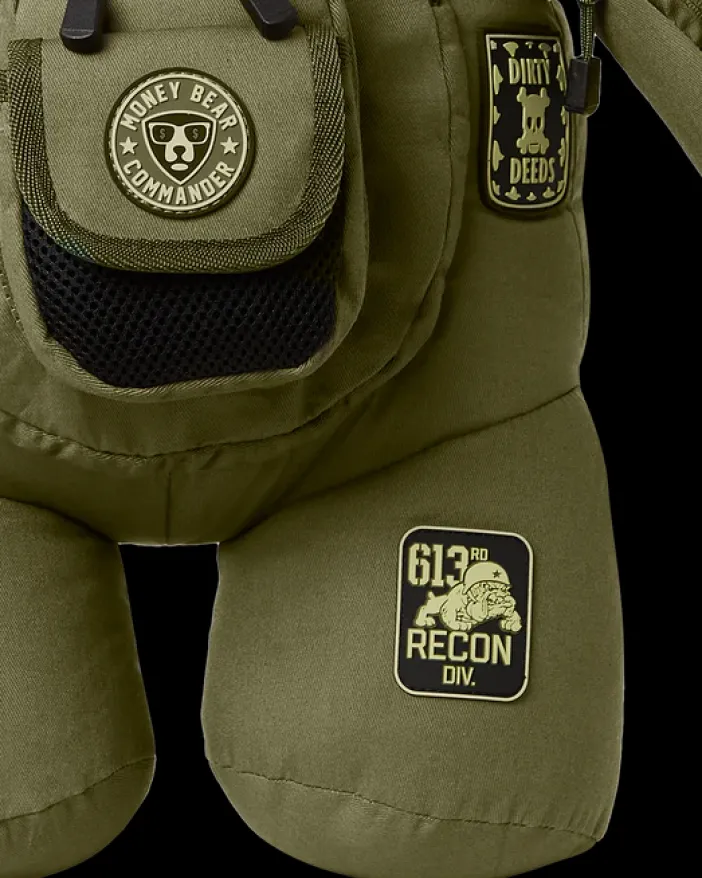 SPECIAL OPS FULL THROTTLE MONEYBEAR TEDDYBEAR BACKPACK>SPRAYGROUND Clearance