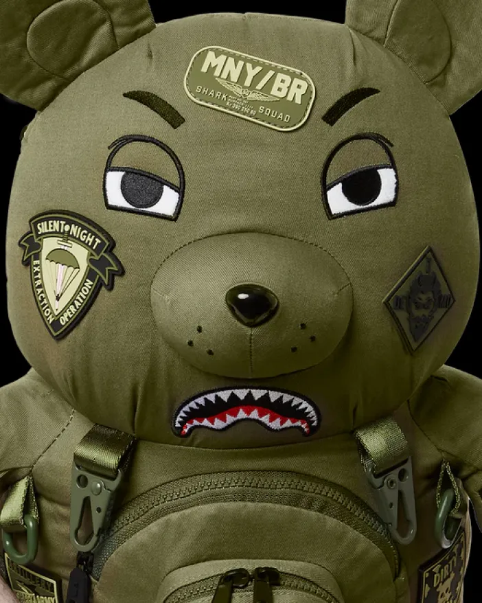 SPECIAL OPS FULL THROTTLE MONEYBEAR TEDDYBEAR BACKPACK>SPRAYGROUND Clearance