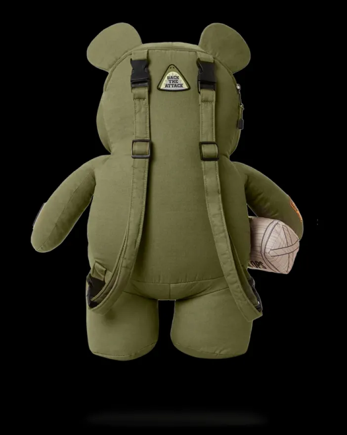 SPECIAL OPS FULL THROTTLE MONEYBEAR TEDDYBEAR BACKPACK>SPRAYGROUND Clearance