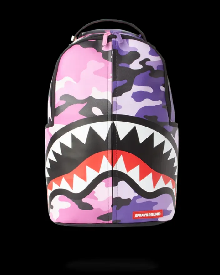 SPLIT CAMO BACKPACK>SPRAYGROUND New