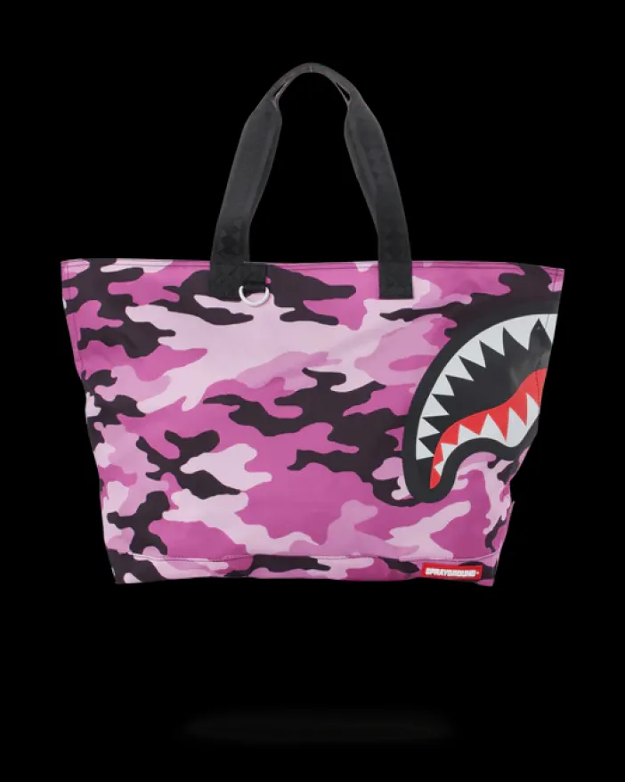 SPLIT CAMO BEACH TOTE>SPRAYGROUND Outlet