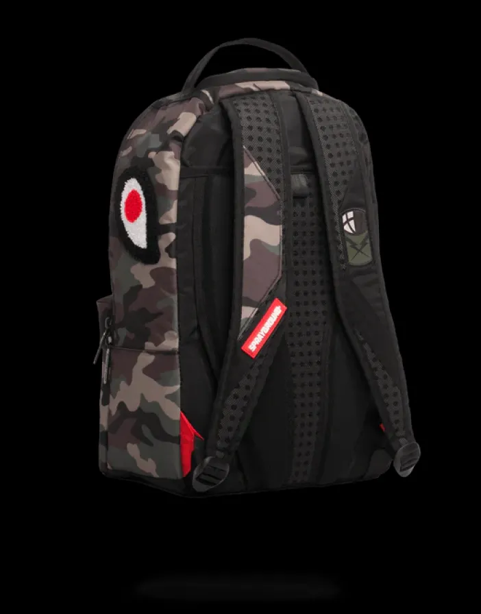 SPLIT CAMO PATCHES>SPRAYGROUND