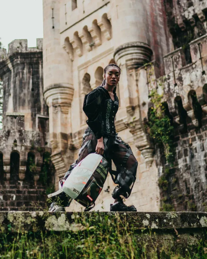 SPLIT WEIRD BACKPACK (DLXV)>SPRAYGROUND Clearance