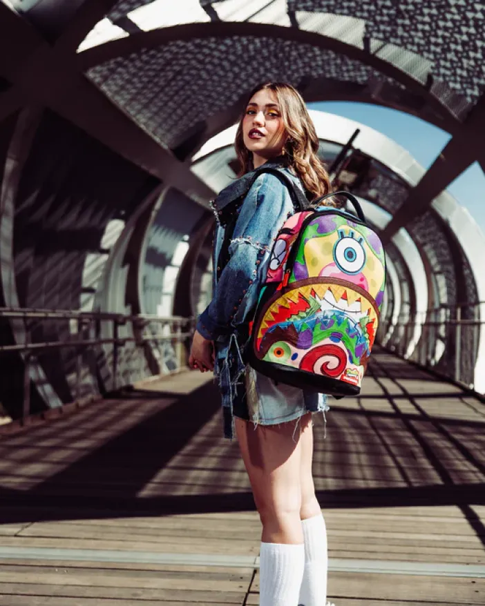 SPONGEBOB CUT u0026 SEW BACKPACK (DLXV)>SPRAYGROUND Hot