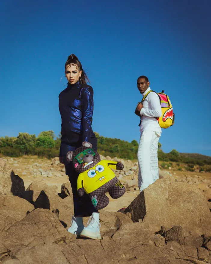 SPONGEBOB MONEYBEAR TEDDYBEAR BACKPACK>SPRAYGROUND Online
