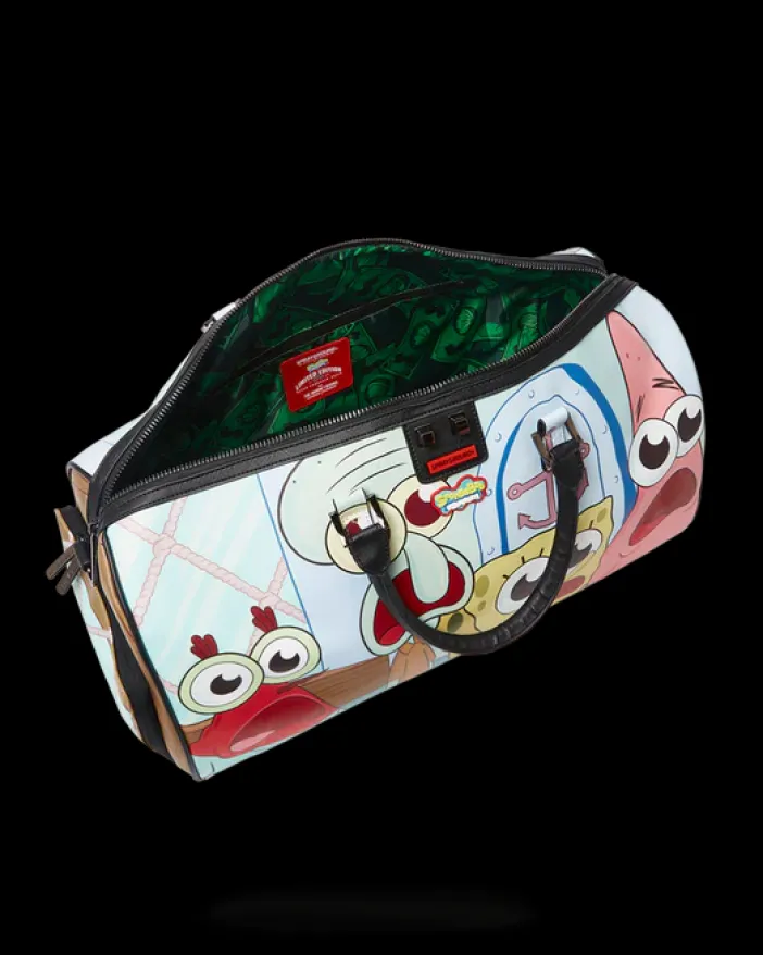 SPONGEBOB SHARK CREW EMPEROR DUFFLE>SPRAYGROUND