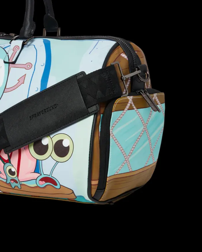 SPONGEBOB SHARK CREW EMPEROR DUFFLE>SPRAYGROUND