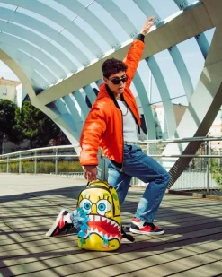 SPONGEBOB SHARKBITE BACKPACK (DLXV)><noscript><img width=