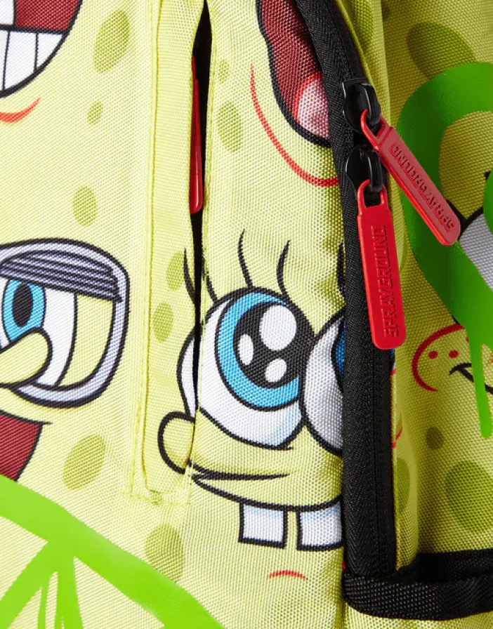 SPONGEBOB SPRAYPAINT FACE PATTERN>SPRAYGROUND Hot