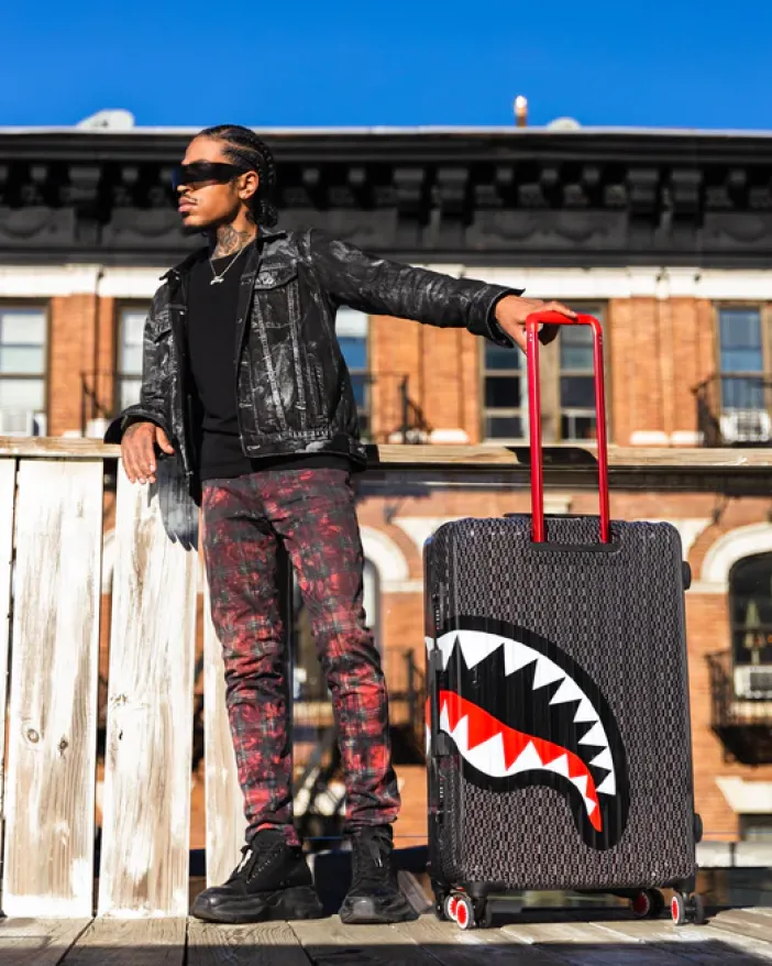 SPRAYGATTI REVV SHARKNAUTICS HARDSHELL FULL-SIZE LUGGAGE>SPRAYGROUND Hot