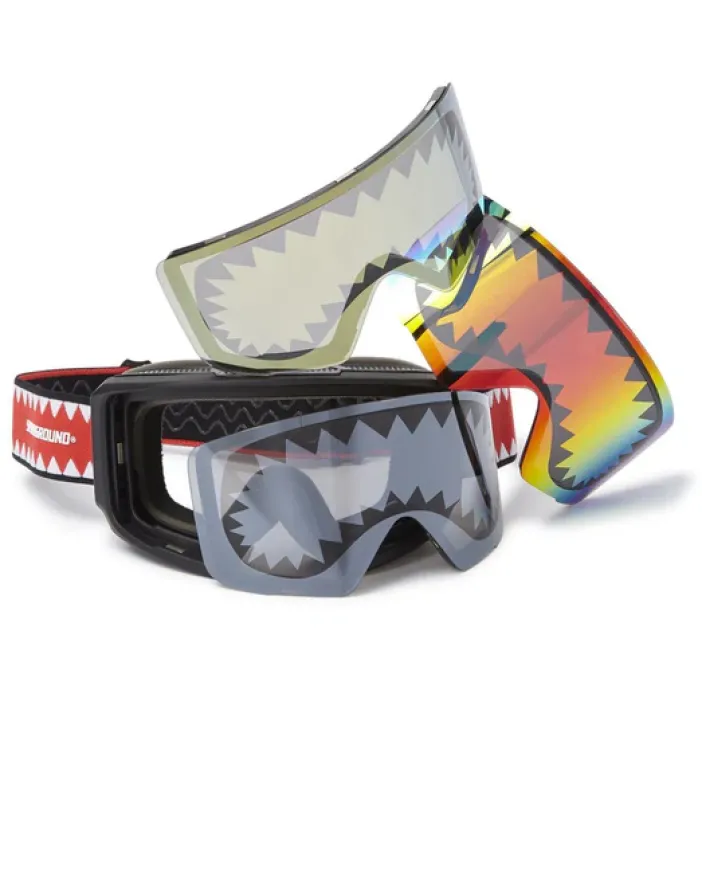 SHARK GOGGLES WITH 3 INTERCHANGEABLE LENS>SPRAYGROUND Online