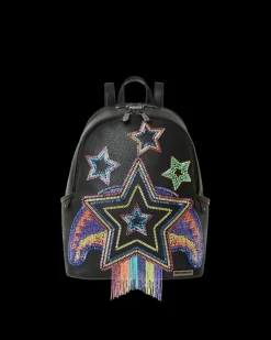 STAR RACER A.I.7 SANDFLOWER COLLAB BEADED SAVAGE BACKPACK>SPRAYGROUND New