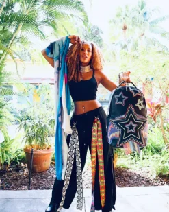 STAR RACER A.I.7 SANDFLOWER COLLAB BEADED BACKPACK>SPRAYGROUND Online