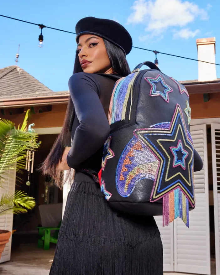 STAR RACER A.I.7 SANDFLOWER COLLAB BEADED BACKPACK>SPRAYGROUND Online