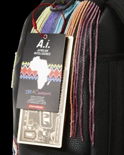 STAR RACER A.I.7 SANDFLOWER COLLAB BEADED BACKPACK><noscript><img width=
