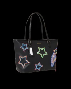 STAR RACER A.I.7 SANDFLOWER COLLAB BEADED TOTE><noscript><img width=