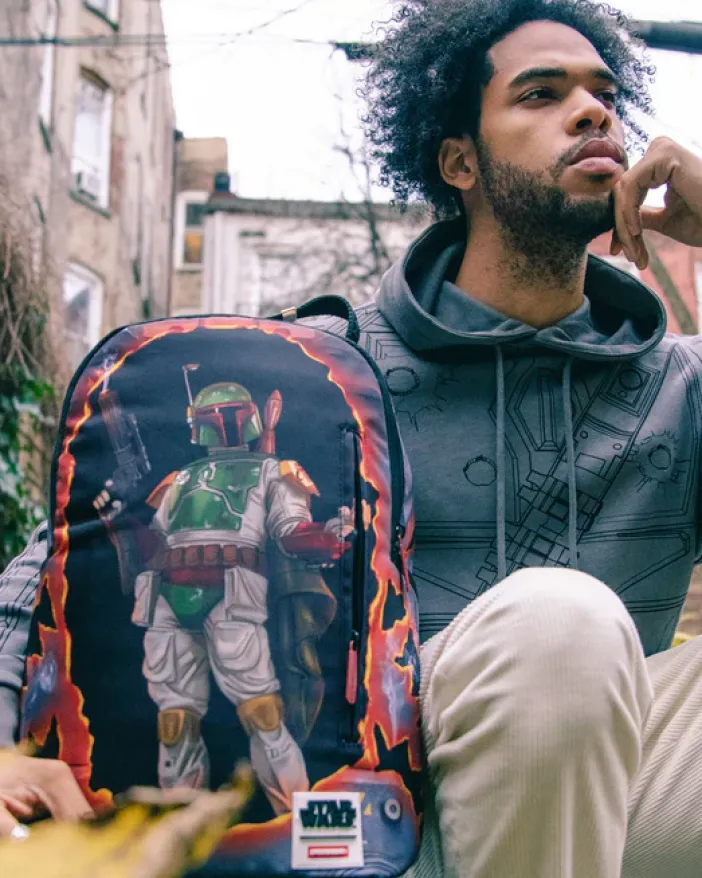 STAR WARS BOBA FETT BLOWOUT SHARK BACKPACK>SPRAYGROUND Online
