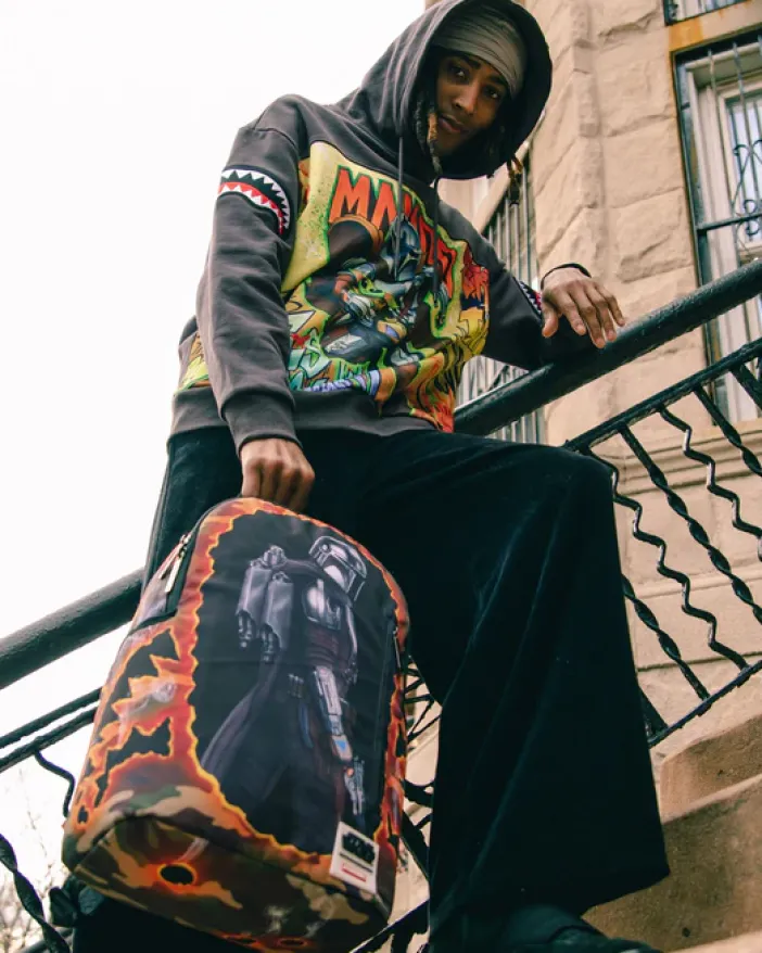 STAR WARS MANDALORIAN BLOWOUT SHARK BACKPACK>SPRAYGROUND
