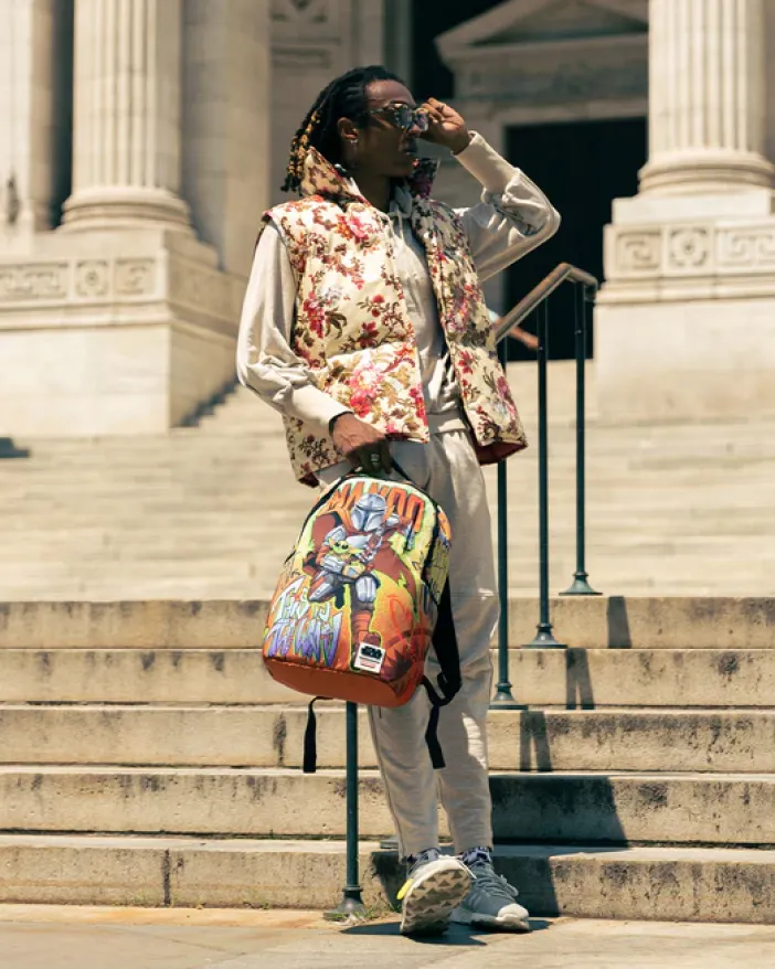 STAR WARS: MANDO ON THE RUN BACKPACK (DLXR)>SPRAYGROUND Clearance