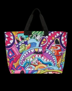 STEADY TRIPPIN BEACH TOTE>SPRAYGROUND Hot