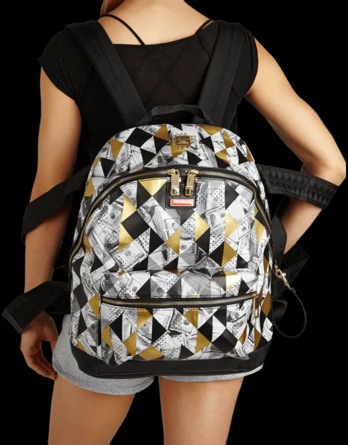 6-STRAP FRACTAL MONEY EMPEROR>SPRAYGROUND Clearance