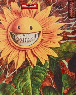 SUNFLOWER GRIN RON ENGLISH COLLAB TOTE><noscript><img width=