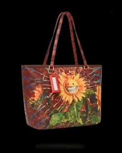 SUNFLOWER GRIN RON ENGLISH COLLAB TOTE><noscript><img width=