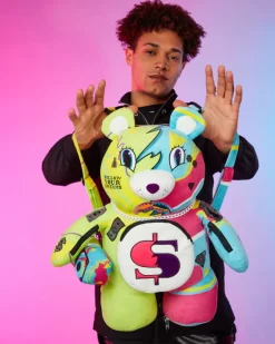 SUPER WEIRD MONEYBEAR TEDDYBEAR BACKPACK>SPRAYGROUND Hot
