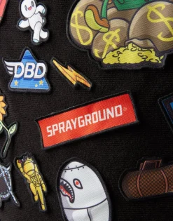 THE 32 REMOVABLE PATCHES VELCRO BACKPACK><noscript><img width=